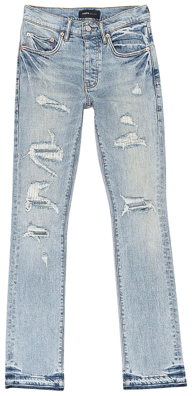 PURPLE BRAND Light Vintage Flare Skinny Jeans Indigo