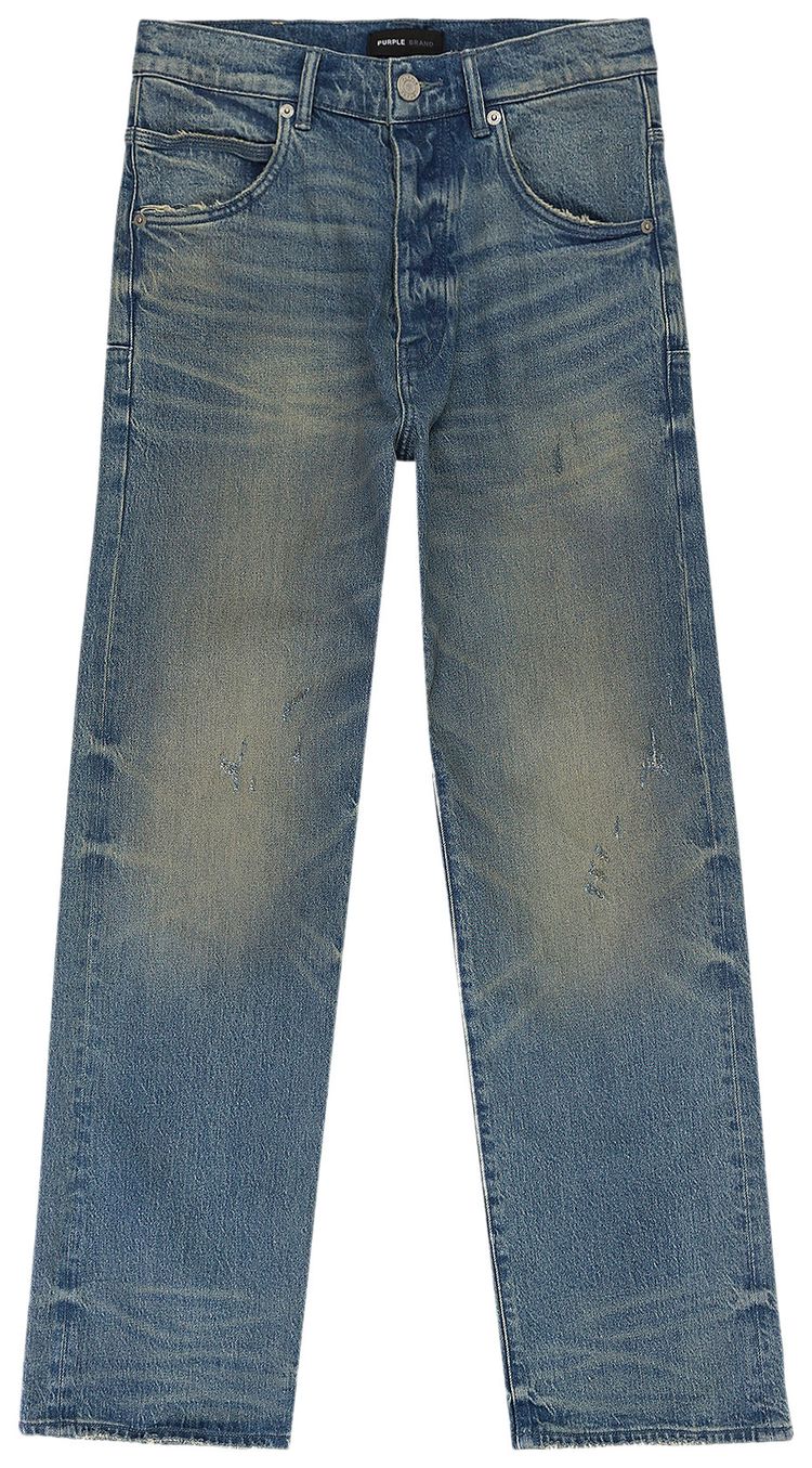 PURPLE BRAND 2 Year Dirty Fade Skinny Jeans Indigo