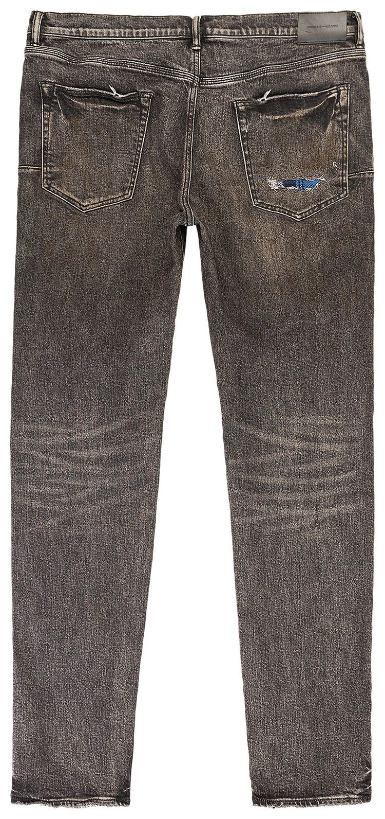PURPLE BRAND 3D Jeans Black Resin
