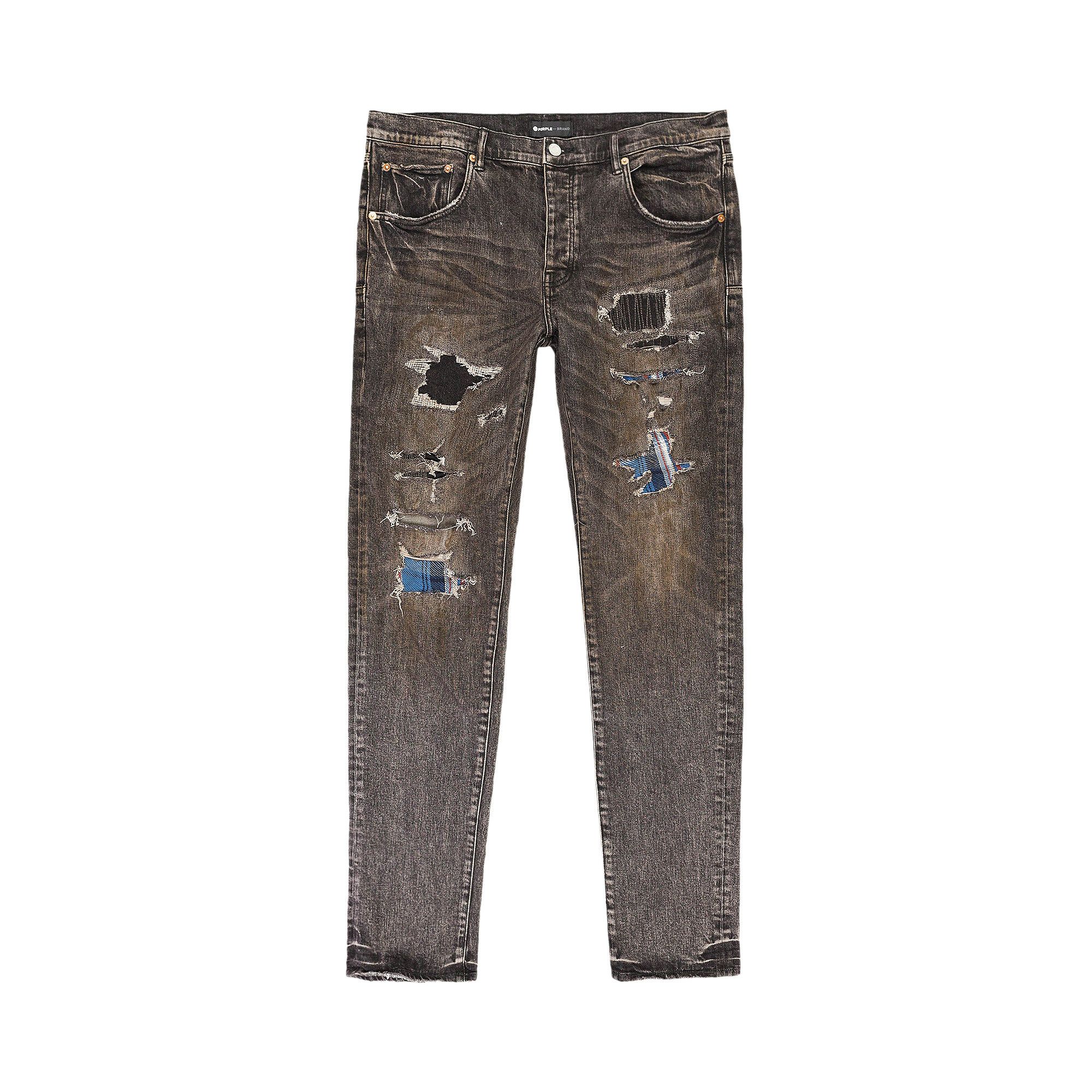 Buy PURPLE BRAND 3/D Jeans 'Black Resin' - P001 BLRP422 | GOAT