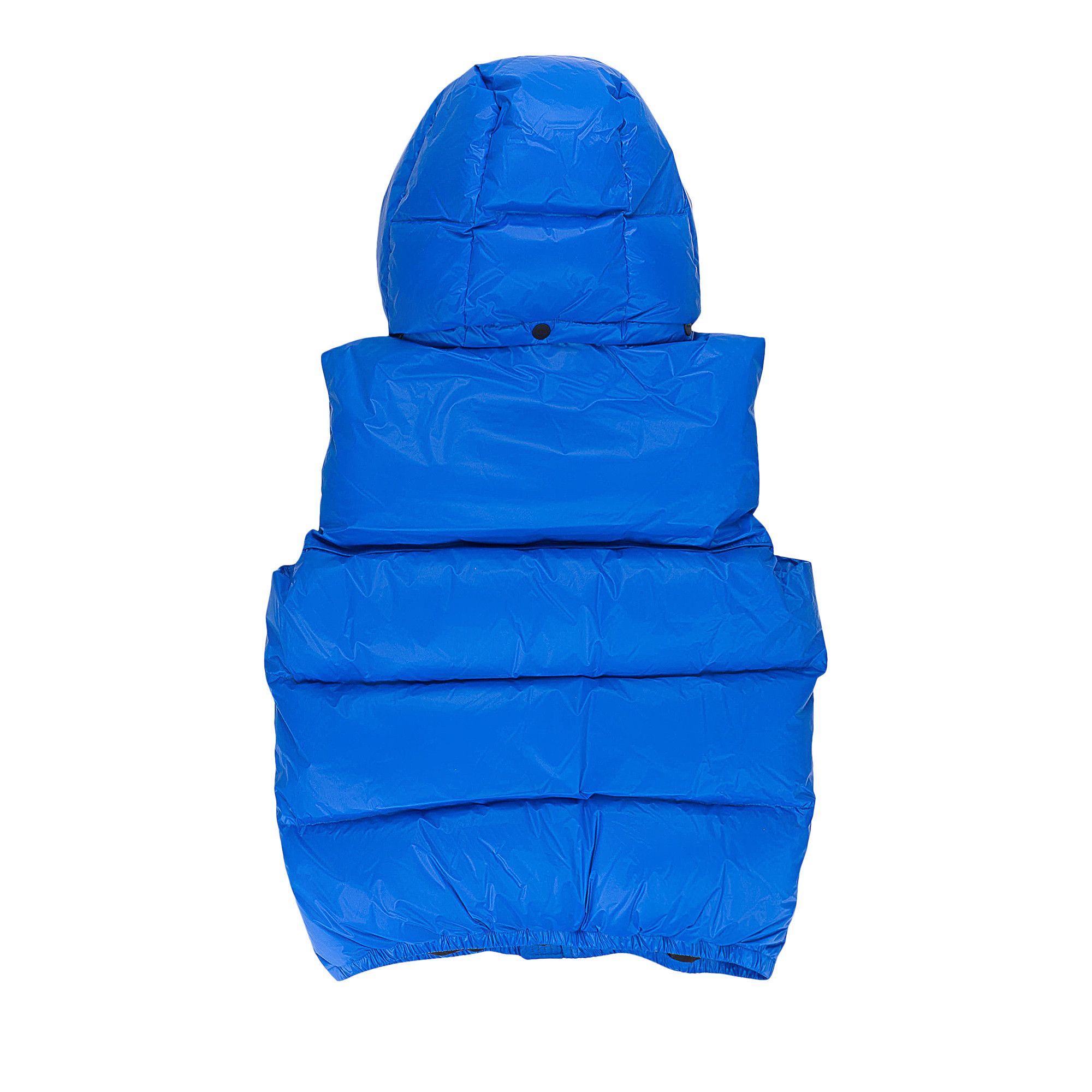 Size xs PURPLE BRAND Nylon Puffer Vest 'Blue'