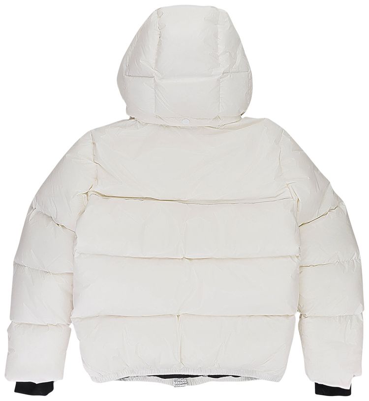 PURPLE BRAND Nylon Down Puffer Jacket White