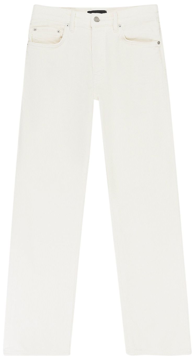 PURPLE BRAND Corduroy Semi Coated Skinny Jeans White
