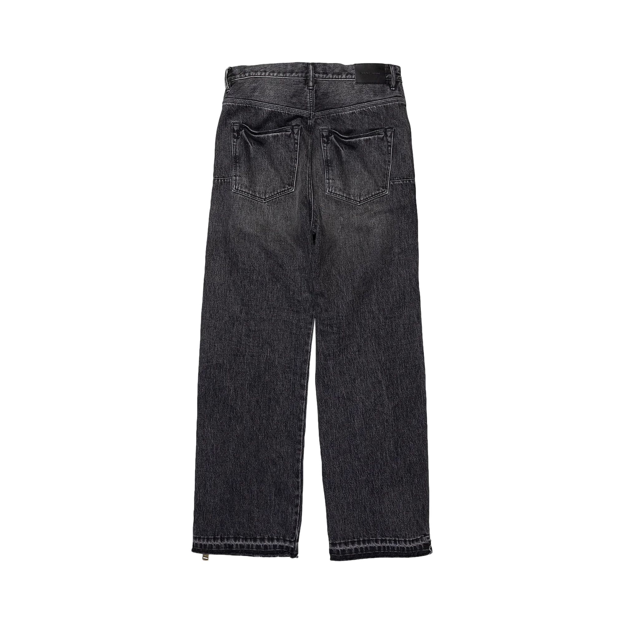 Buy PURPLE BRAND Full Side Zip Skinny Jeans 'Black' - P018 FSZB423