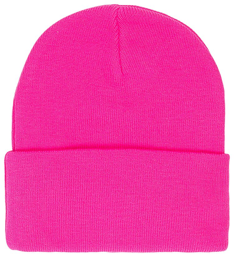 PURPLE BRAND Acrylic Cuffed Hats Pink