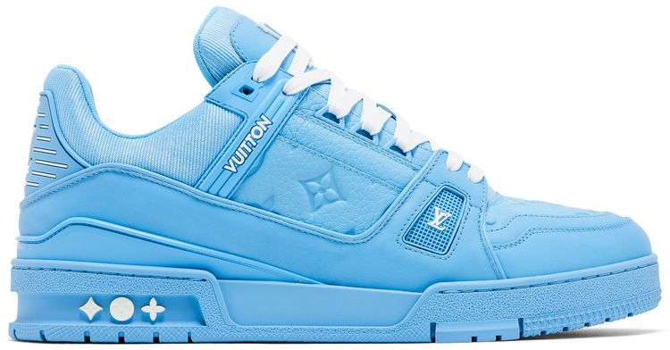 Louis Vuitton Trainer Embossed Monogram   Blue