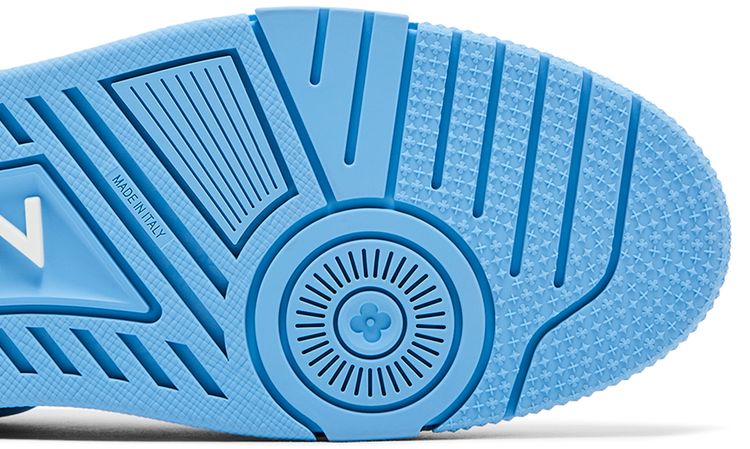 Louis Vuitton Trainer Embossed Monogram   Blue