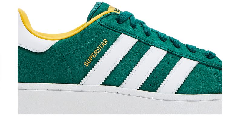 Superstar XLG Collegiate Green White
