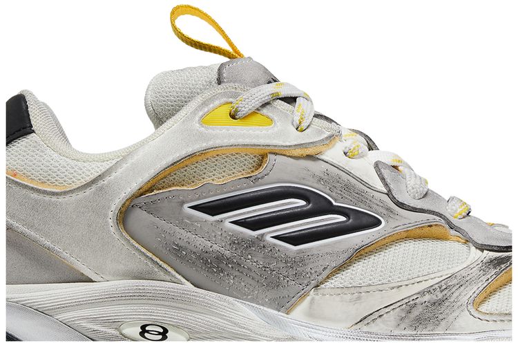 Balenciaga Cargo Sneaker Worn Out   Grey Yellow