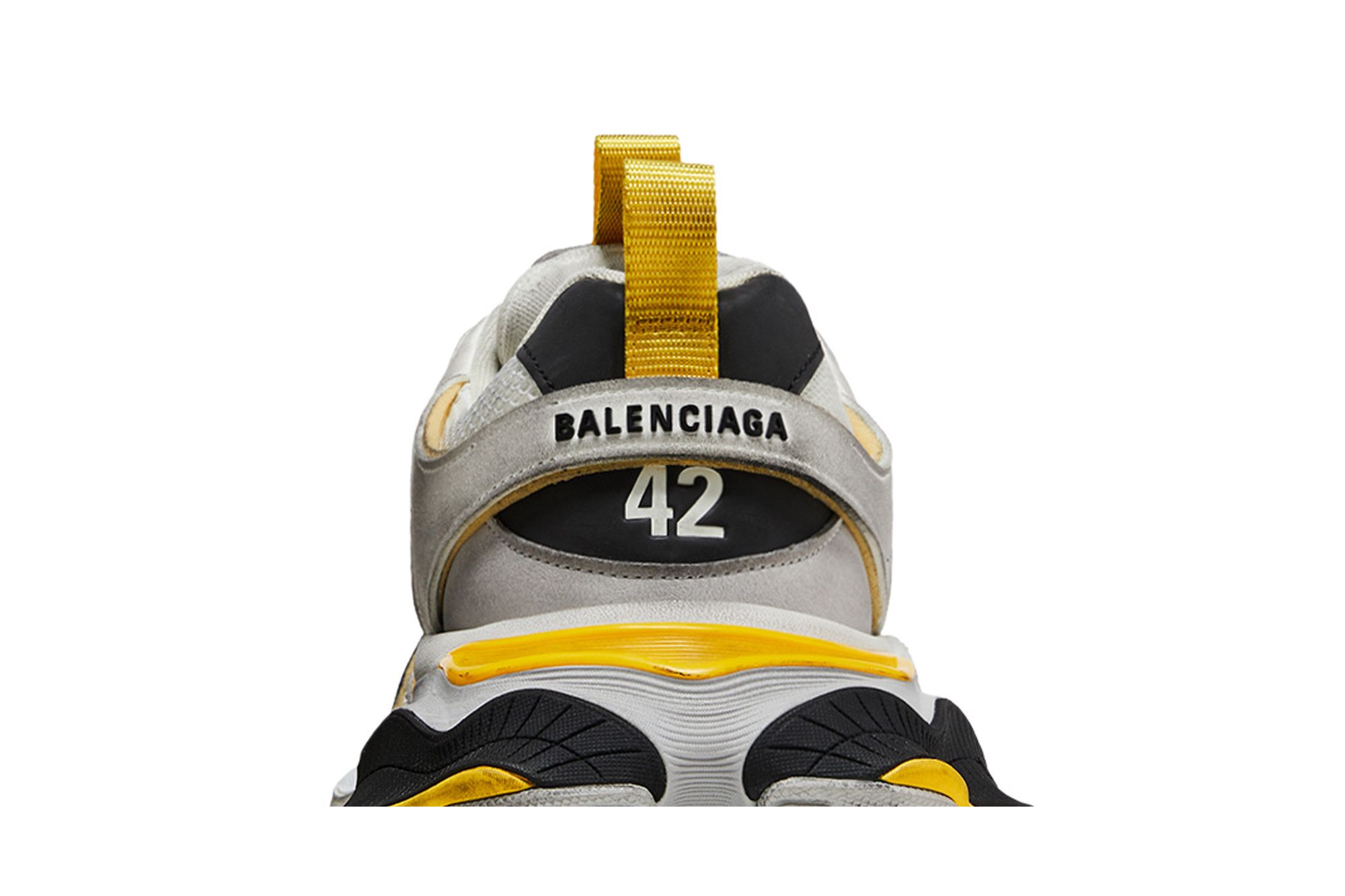 Buy Balenciaga Cargo Sneaker 'Worn-Out - Grey Yellow