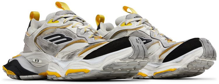 Balenciaga Cargo Sneaker Worn Out   Grey Yellow