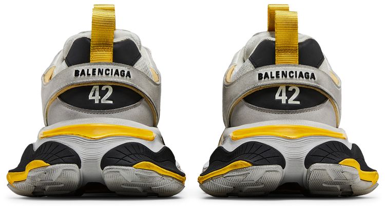 Balenciaga Cargo Sneaker Worn Out   Grey Yellow