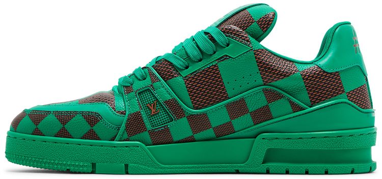 Louis Vuitton Trainer Damier Pop   Green
