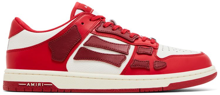 Amiri Skel Top Low Red White