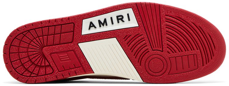 Amiri Skel Top Low Red White