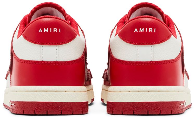 Amiri Skel Top Low Red White