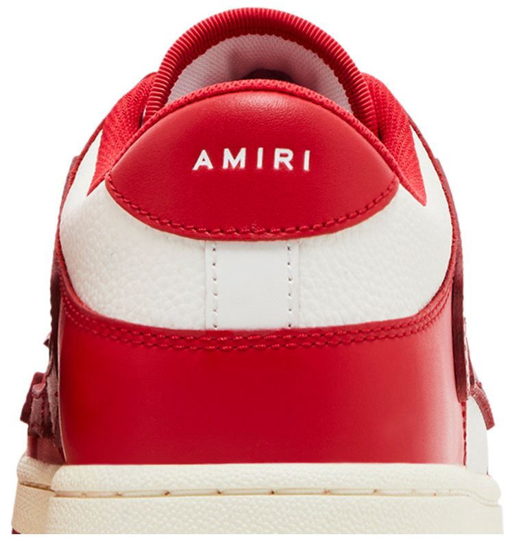 Amiri Skel Top Low Red White