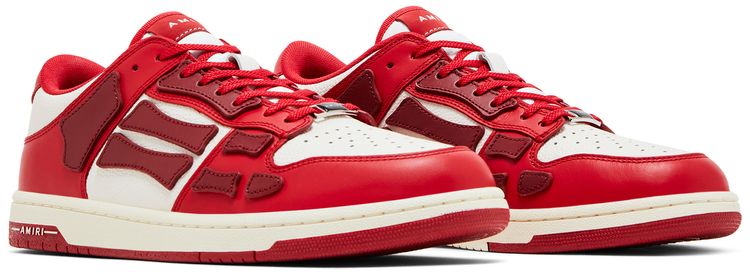 Amiri Skel Top Low Red White