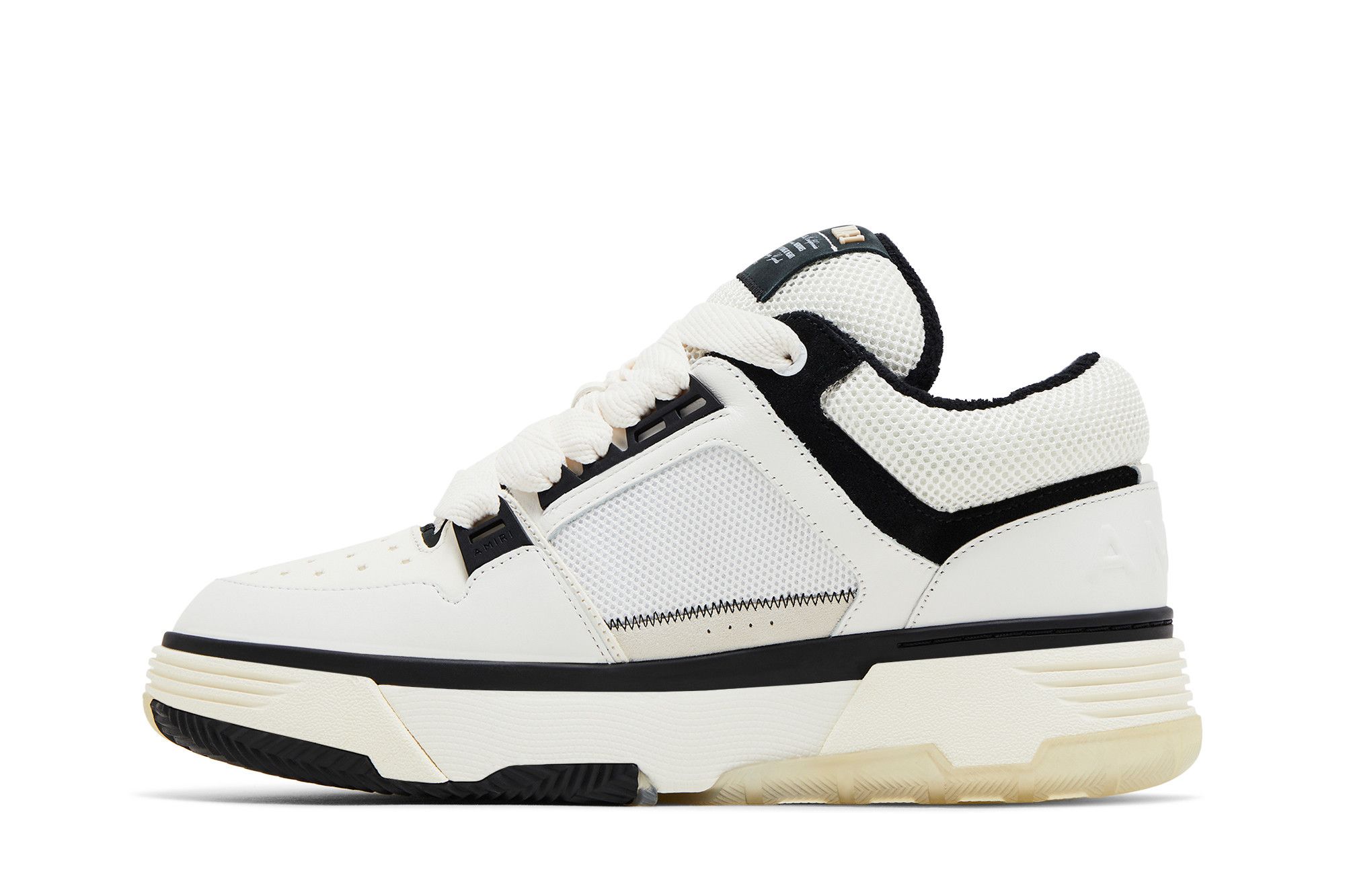 AMIRI White & Black MA-1 Sneakers - Casual Shoes - Compare