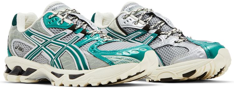 Asics Gel Nimbus 101 Silver Green Metallic