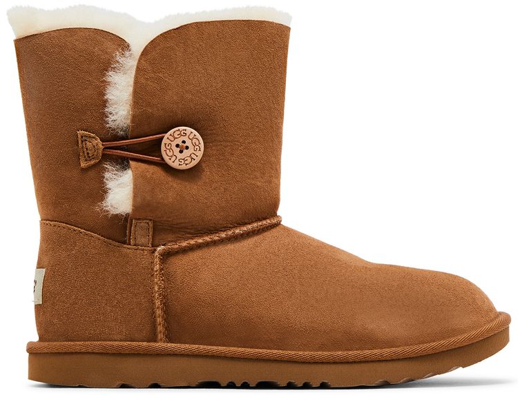 UGG Bailey Button 2 Boot Kids Chestnut