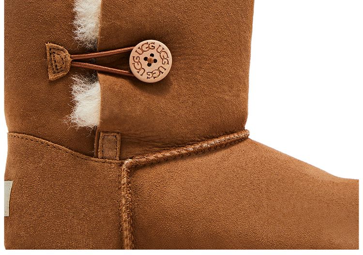UGG Bailey Button 2 Boot Kids Chestnut