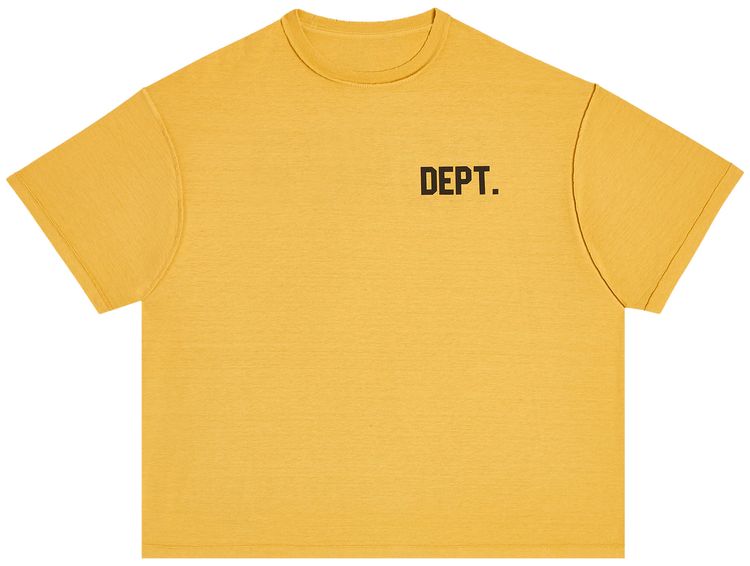 Gallery Dept Student Coach Reversible Tee Gold Yellow