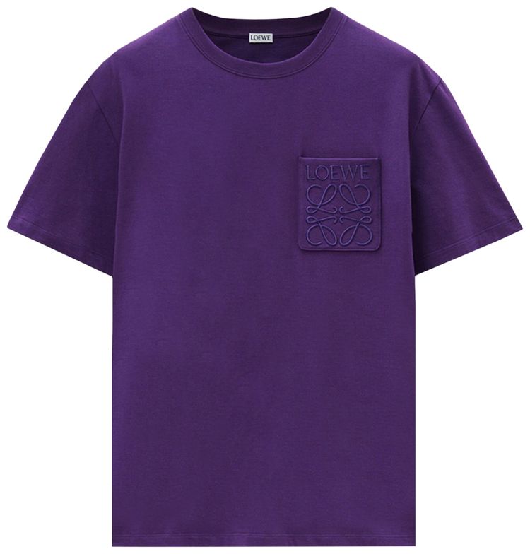 Loewe Relaxed Fit T Shirt Cyclamen