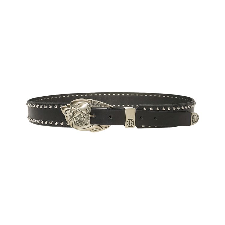 Enfants Riches Deprimes Eagle Buckle Belt Black