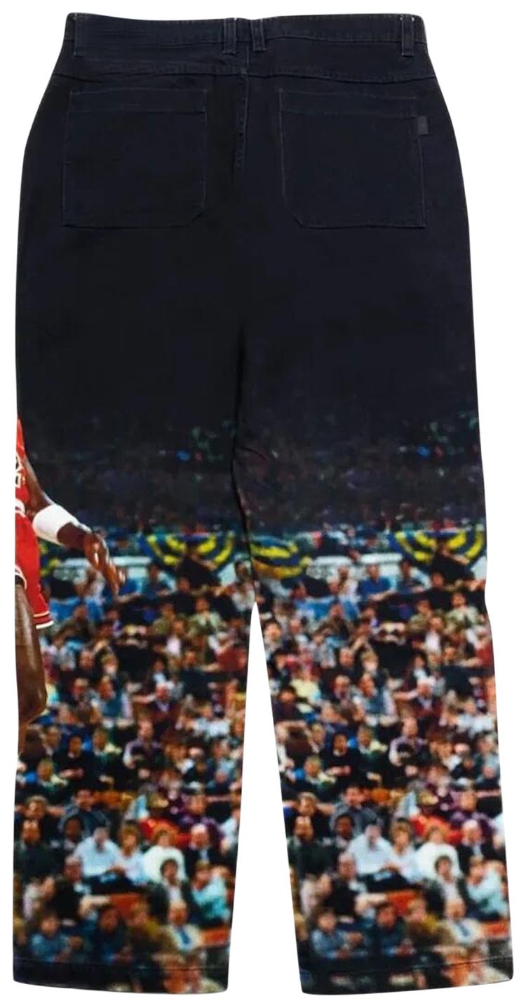 Air Jordan Printed Twill Pants Black