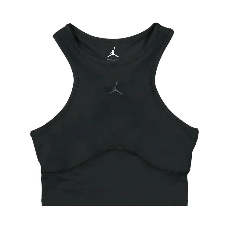 Air Jordan Body Con Tank Top BlackOff Black