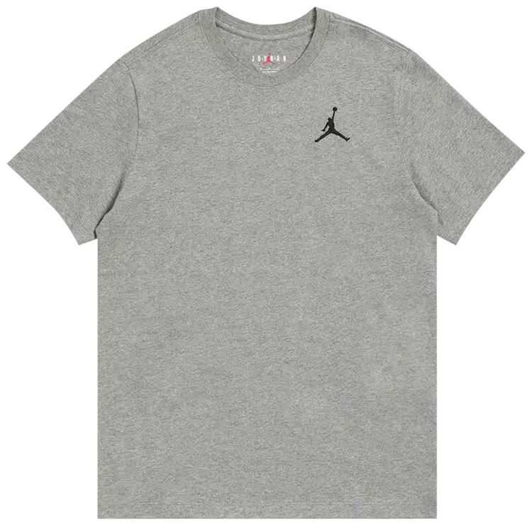 Air Jordan Jumpman Short Sleeve T Shirt Carbon Heather