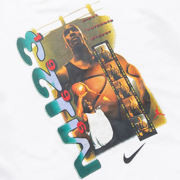 Air Jordan Short Sleeve T Shirt WhiteBlack