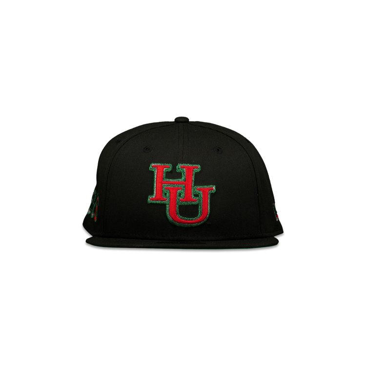 New Era DJ Mars X HBCU 5950 Fitted Hampton Cap Black
