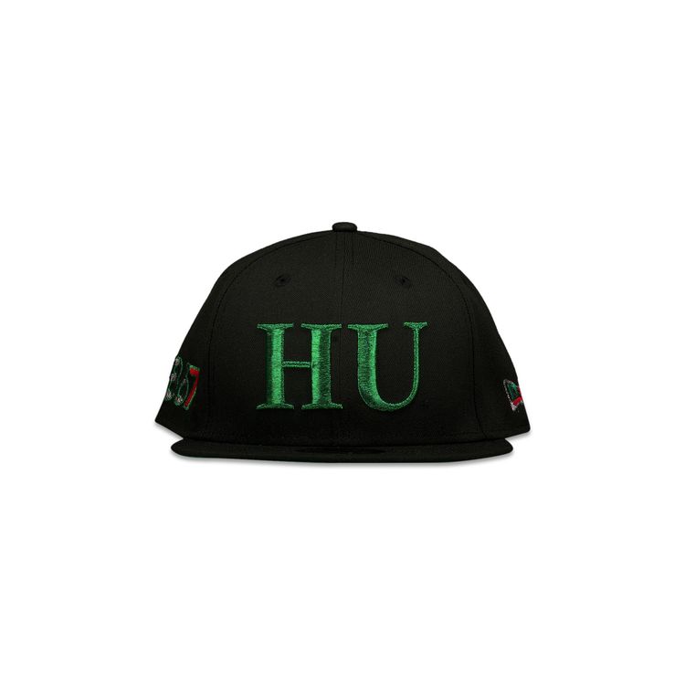 New Era DJ Mars X HBCU 5950 Fitted Howard Cap Black