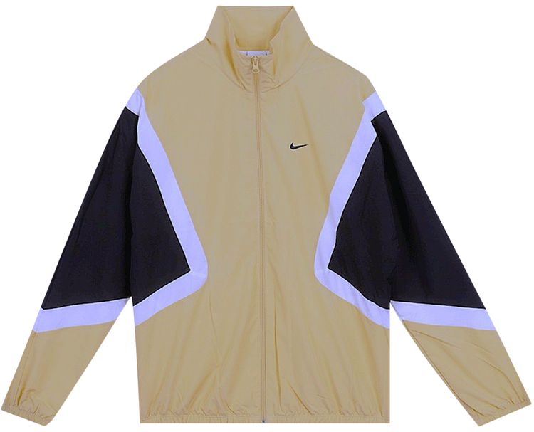 Nike Icon Woven Basketball Jacket Team GoldBlackWhite
