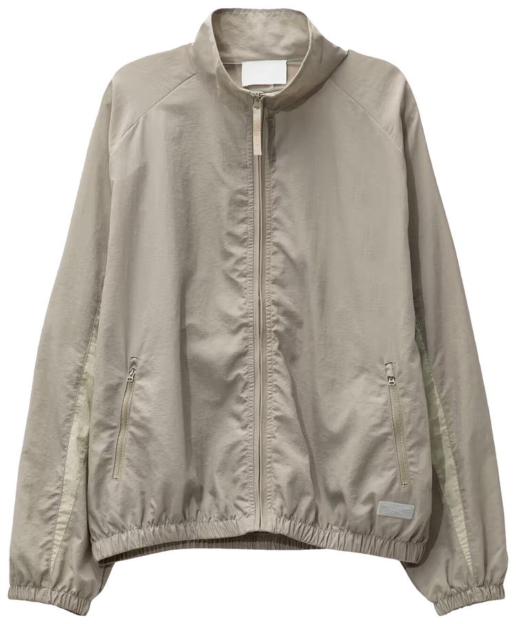 Reebok Ripstop Track Jacket BeigeIvory