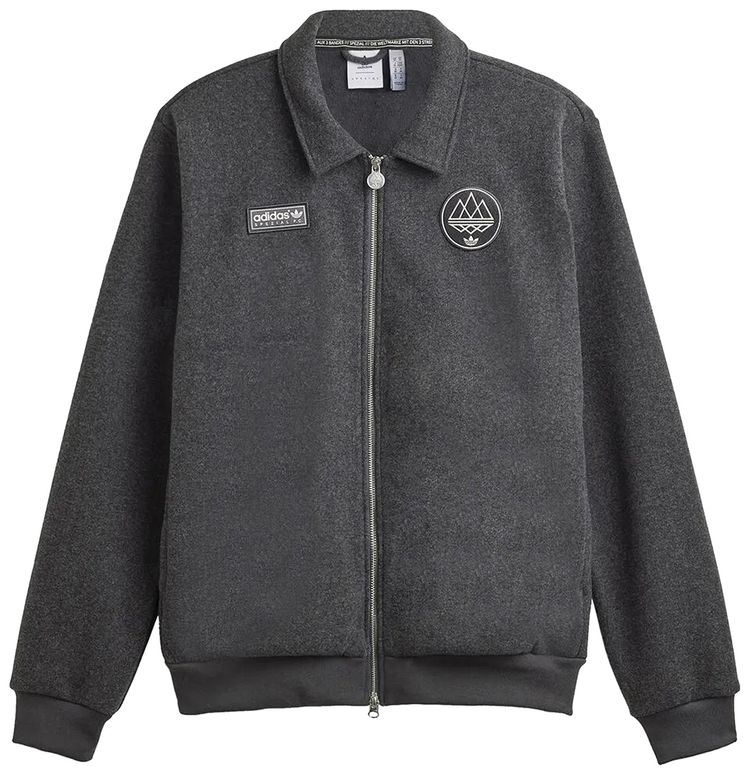 adidas Spezial FC Track Top Dove Grey Heather