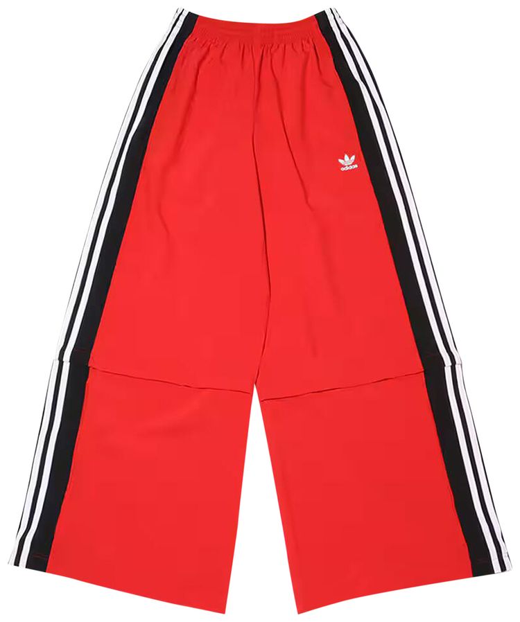 adidas Rasant Cut Line Track Pants Collegiate Red