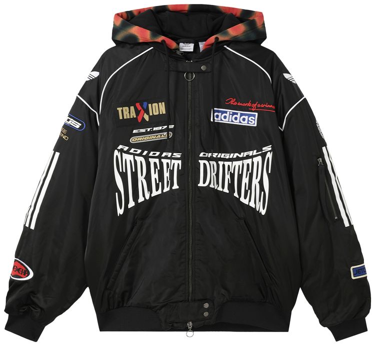 adidas Rasant Moto Bomber Jacket Black