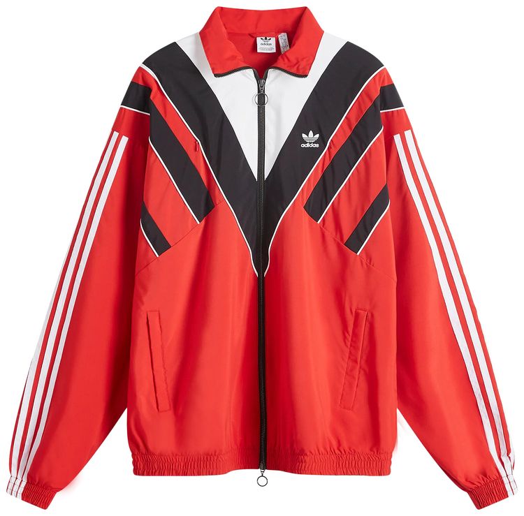 adidas Rasant Cut Line Track Top Collegiate Red