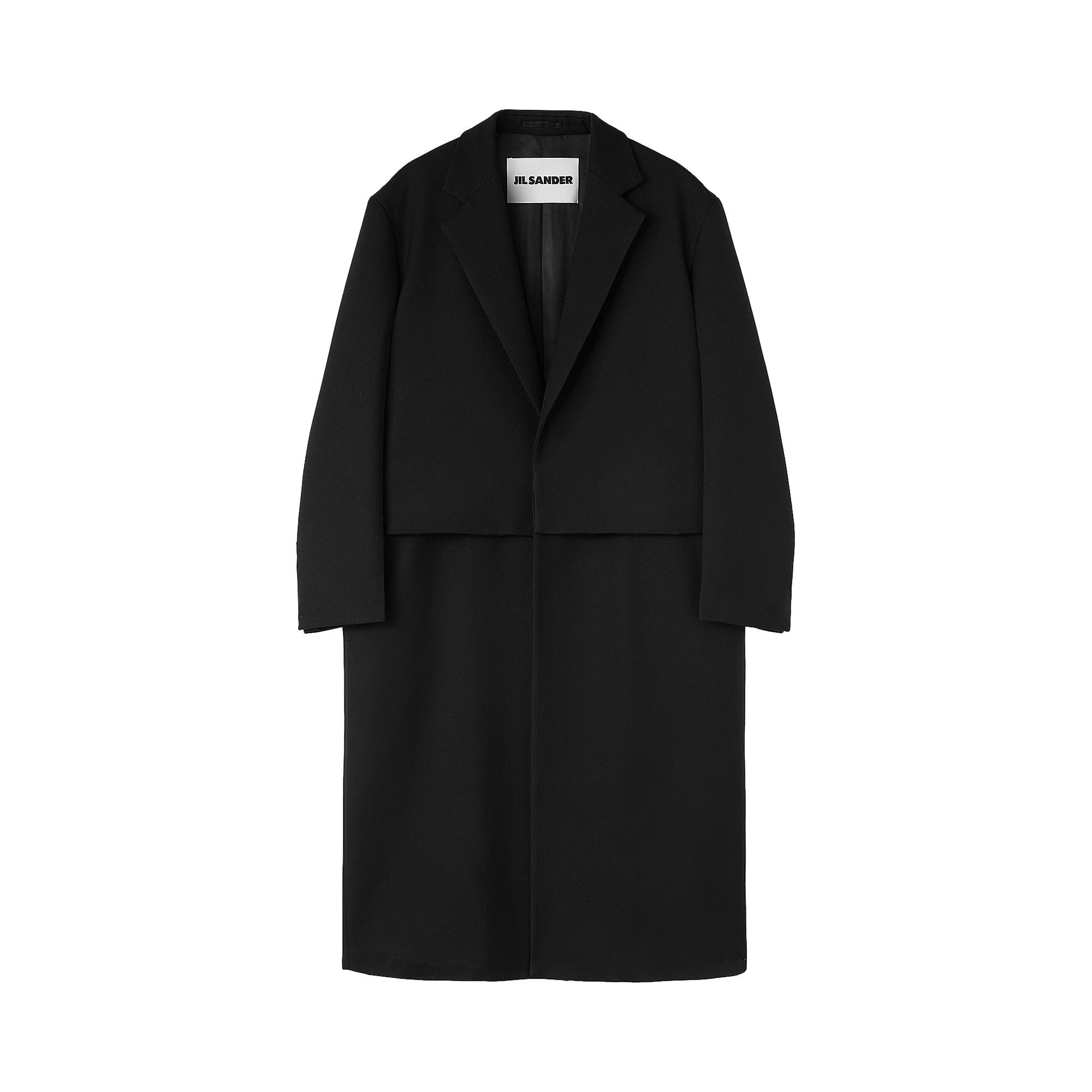 Buy Jil Sander Coat 'Black' - J21AA0167 J40203 001 | GOAT
