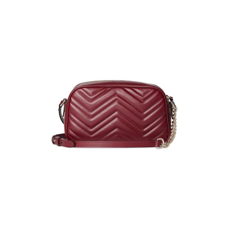 Gucci Marmont Small Shoulder Bag Rosso Ancora