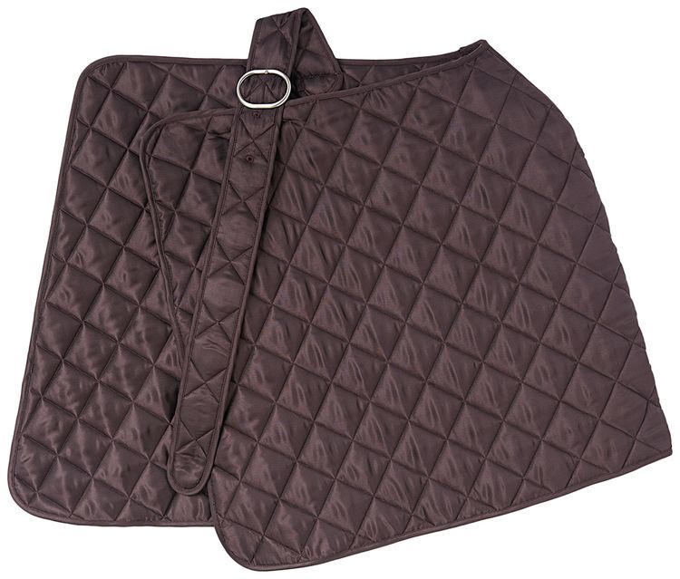 Jil Sander Heavy Double Face Scarf Blackberry