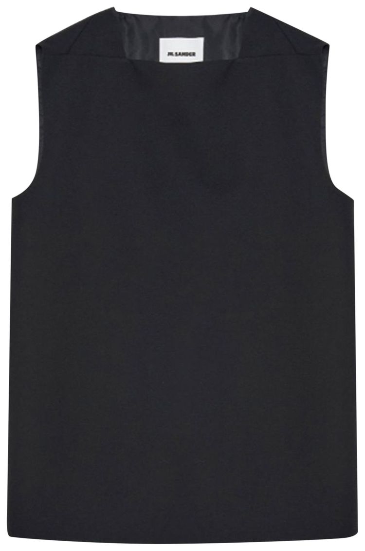 Jil Sander Tank Top Black