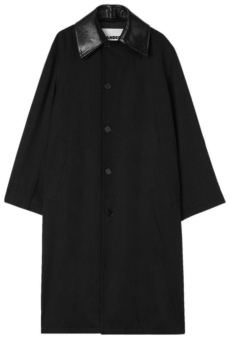 Jil Sander Sport Coat Black