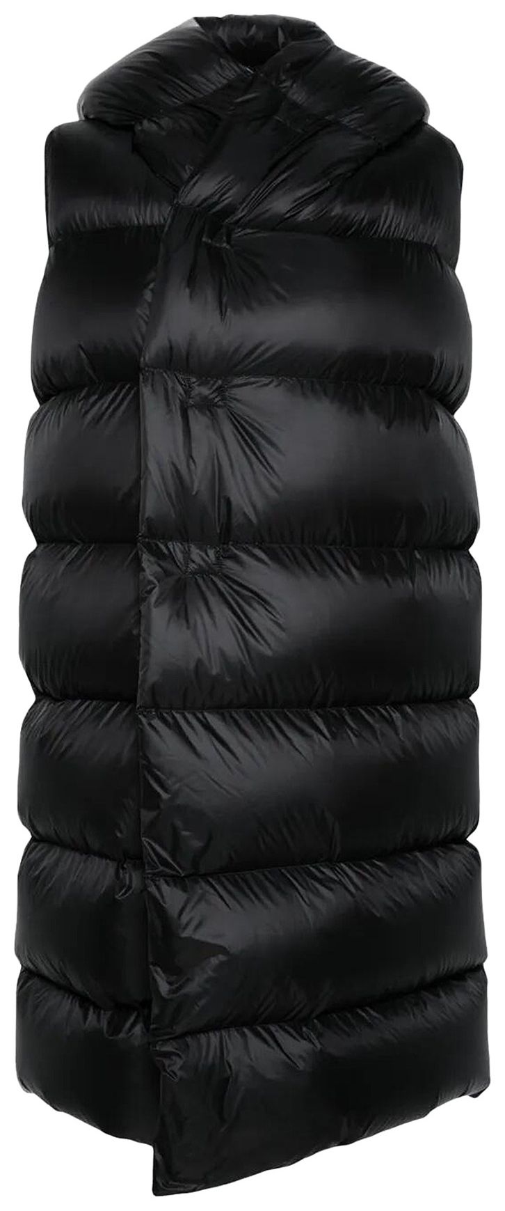 Rick Owens Padded Sleeveless Coat Black