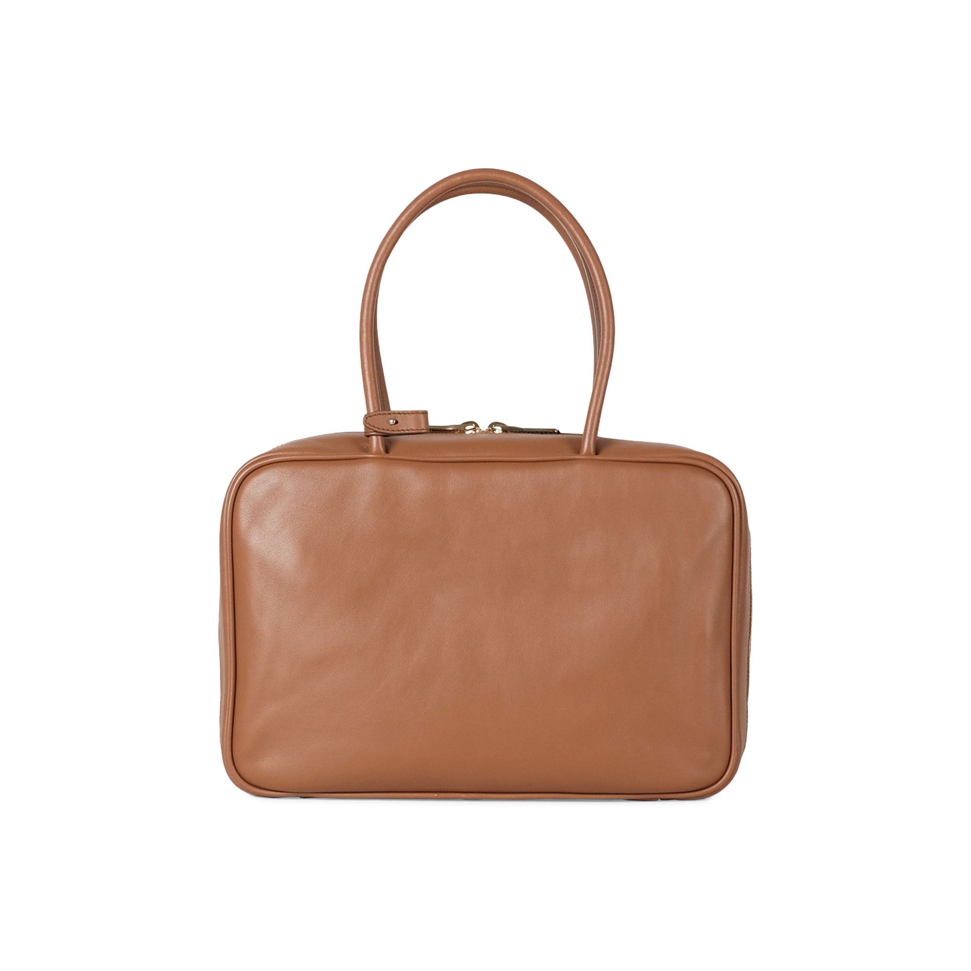 ハンドバッグ MIU MIU 5BB117_2CRW LEATHER BEAU BAG Buy Miu Miu Leather Beau Bag 'Briarwood' - 5BB117 2CRW F0NBL