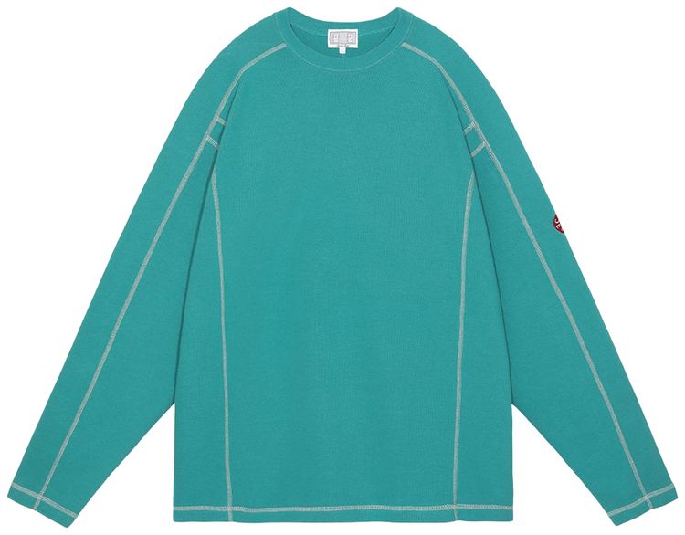 Cav Empt Crewneck Double Knit Long Sleeve Green