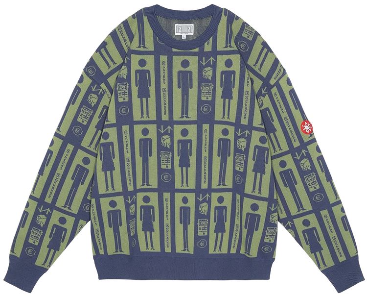 Cav Empt Content Exchange Long Sleeve Navy
